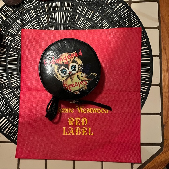 Vivienne Westwood “Endangered Species” mini-bag, Red label, VTG, dust, shop bag